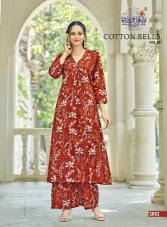Radhika lifestyle cotton bells vol 3 coord set online plus size womens clothing wholesale